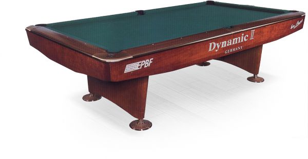 Бильярдный стол для пула "Dynamic II" 9 ф (корица) ― Бильярдный магазин Альбатрос