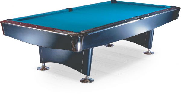 Бильярдный стол для пула "Reno" 8 ф (черный) ― Бильярдный магазин Альбатрос