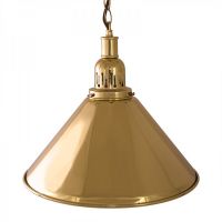 Лампа на один плафон D35 (золотистая)