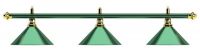 Лампа на три плафона "Allgreen" D35 (зеленая)