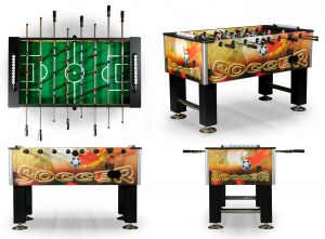 Игровой стол - футбол "Roma II" (140x76x87см, цветной)