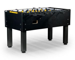 Игровой стол - футбол "Marsel" (144x76x90см, черный) ― Бильярдный магазин Альбатрос
