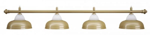 Лампа на четыре плафона "Crown" D38 (матово-бронзовая) ― Бильярдный магазин Альбатрос