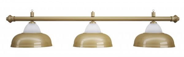 Лампа на три плафона "Crown" D38 (матово-бронзовая) ― Бильярдный магазин Альбатрос