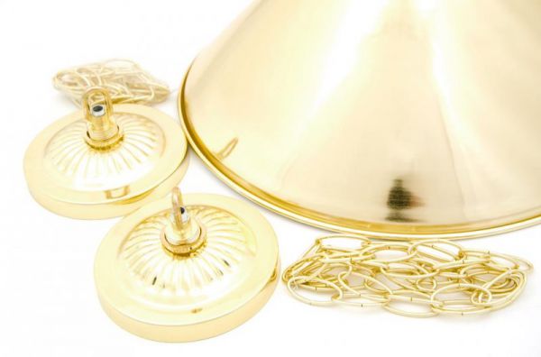 Лампа на два плафона "Elegance" D35 (золотистая)