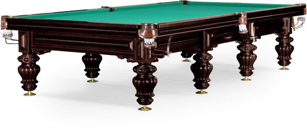 Бильярдный стол для русского бильярда "Turin" 11 ф (черный орех) ― Бильярдный магазин Альбатрос