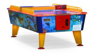 Игровой стол - аэрохоккей "Shark" 6 ф (всепогодный, жетоноприемник) ― Бильярдный магазин Альбатрос