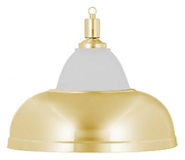 Лампа на один плафон "Crown" D38 (золотистая) ― Бильярдный магазин Альбатрос