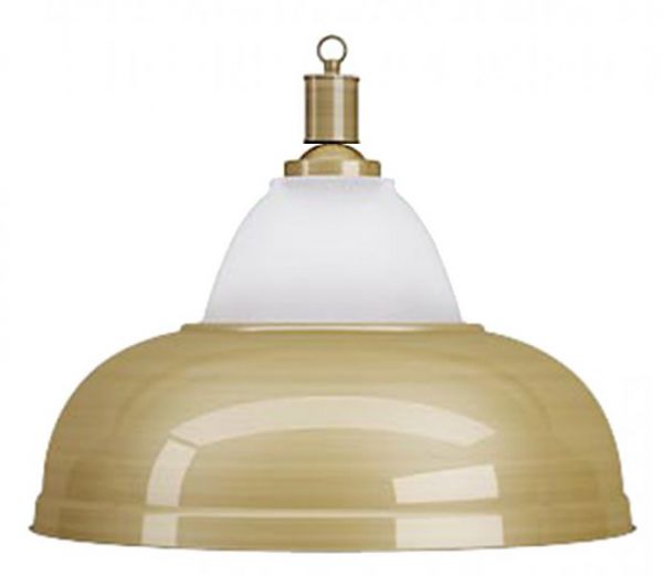 Лампа на один плафон "Crown" D38 (матово-бронзовая) ― Бильярдный магазин Альбатрос