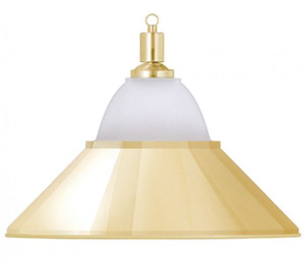 Лампа на один плафон "Jazz" D38 (золотистая) ― Бильярдный магазин Альбатрос