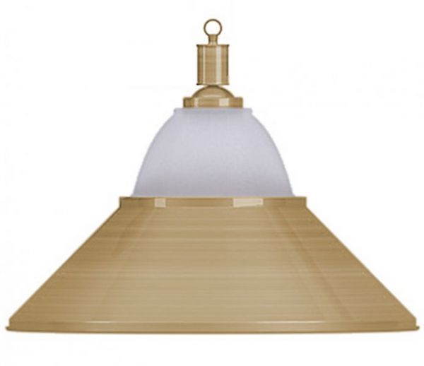 Лампа на один плафон "Jazz" D38 (матово-бронзовая) ― Бильярдный магазин Альбатрос