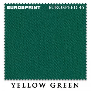  СУКНО EUROSPEED 45 165СМ YELLOW GREEN ― Бильярдный магазин Альбатрос