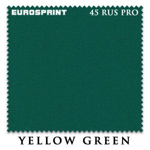 СУКНО EUROSPRINT 45 RUS PRO 198СМ YELLOW GREEN ― Бильярдный магазин Альбатрос