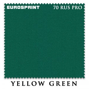  СУКНО EUROSPRINT 70 RUS PRO 198CМ YELLOW GREEN ― Бильярдный магазин Альбатрос