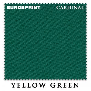 СУКНО EUROSPRINT CARDINAL 165СМ YELLOW GREEN ― Бильярдный магазин Альбатрос