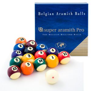 ШАРЫ SUPER ARAMITH PRO POOL Ø57,2ММ ― Бильярдный магазин Альбатрос