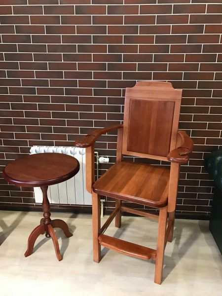 Бильярдный стул+столик "Заказной"
