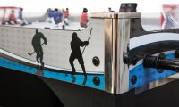 Хоккей «Alaska» (101 x 73.6 x 80 см, серо-синий)