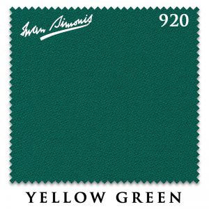 СУКНО IWAN SIMONIS 920 195СМ YELLOW GREEN ― Бильярдный магазин Альбатрос